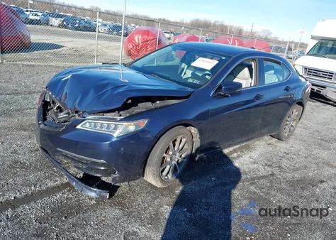 2016 Acura Tlx V6 из США, поврежденный, VIN 19UUB2F35GA001711